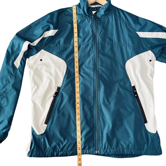 Sunice Performance Jacket Mens Size L Blue Weather Athletic Golf Windbreaker - Picture 14 of 14